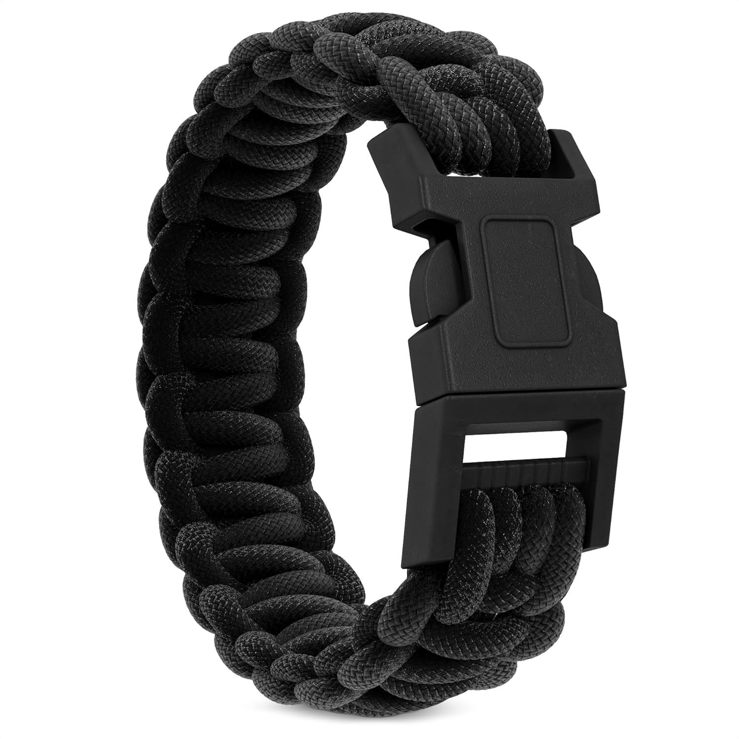 Paracord Survival Bracelet - 남녀공용 파라코드 팔찌, 낙하산 줄로 엮은