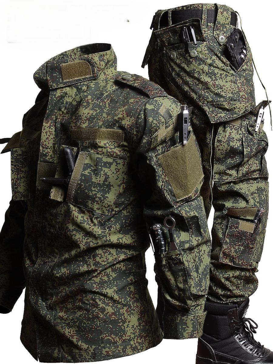 Camouflage Hunting Jacket - 러시아 특수 부대 위장복, 정품 군복,
