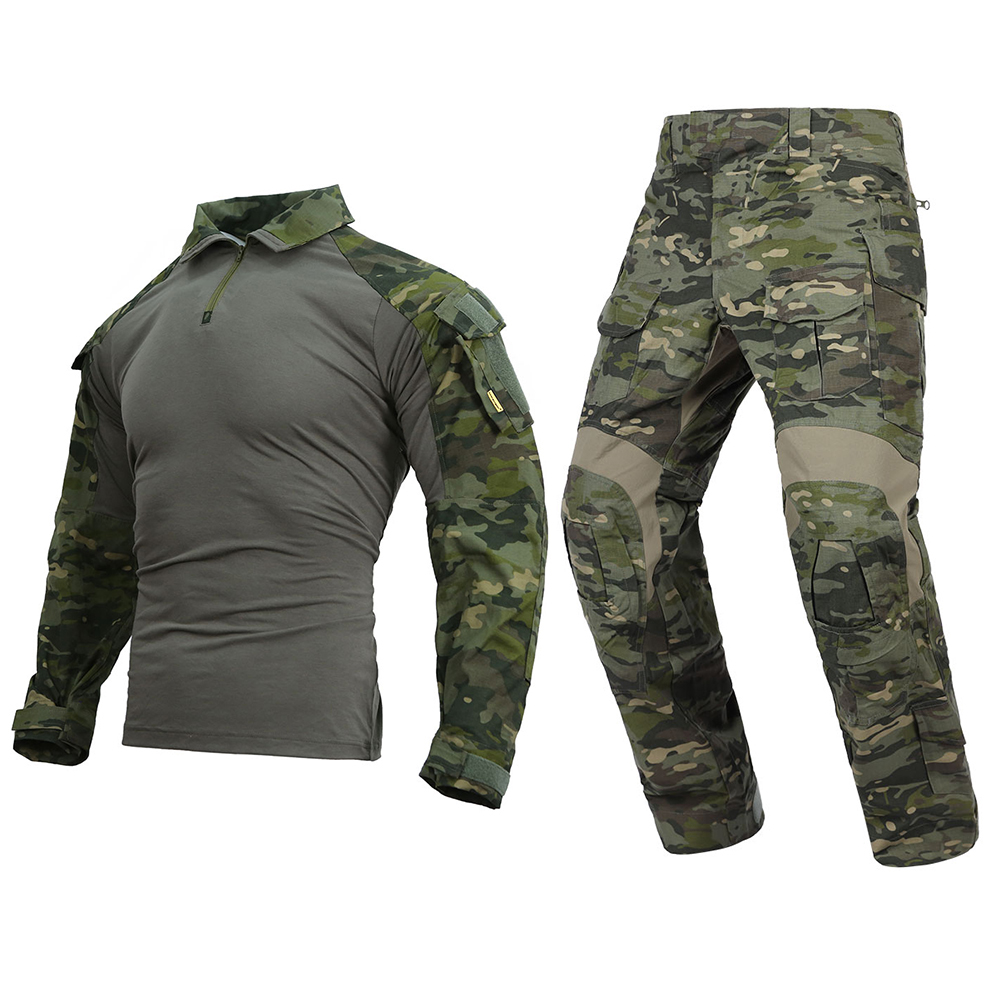 Outdoor Hunting Trousers - 에머슨기어 E3 전투복 세트 2019 업그레이드