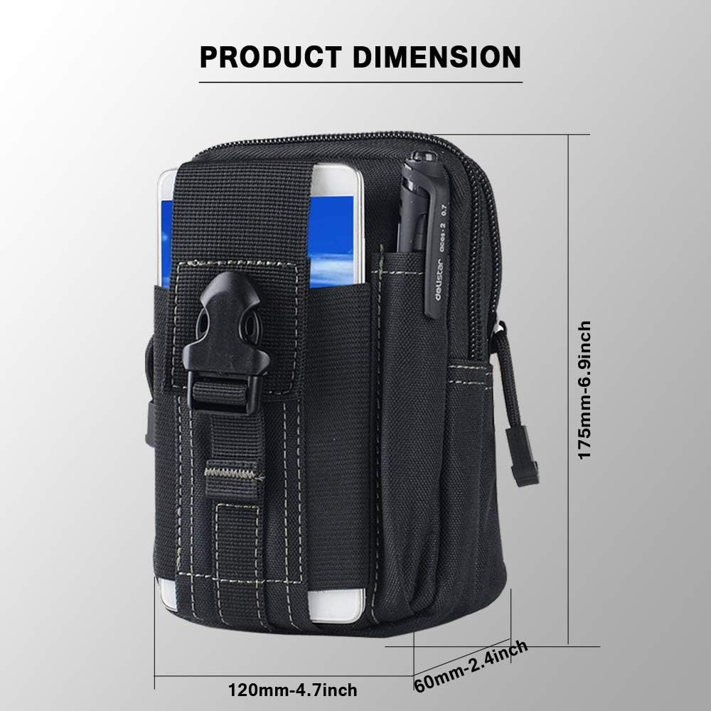 전술 몰리 벨트 파우치 군용 허리 가방 EDC 도구 주 - Hunting Outdoor Gear 리뷰 및 가격