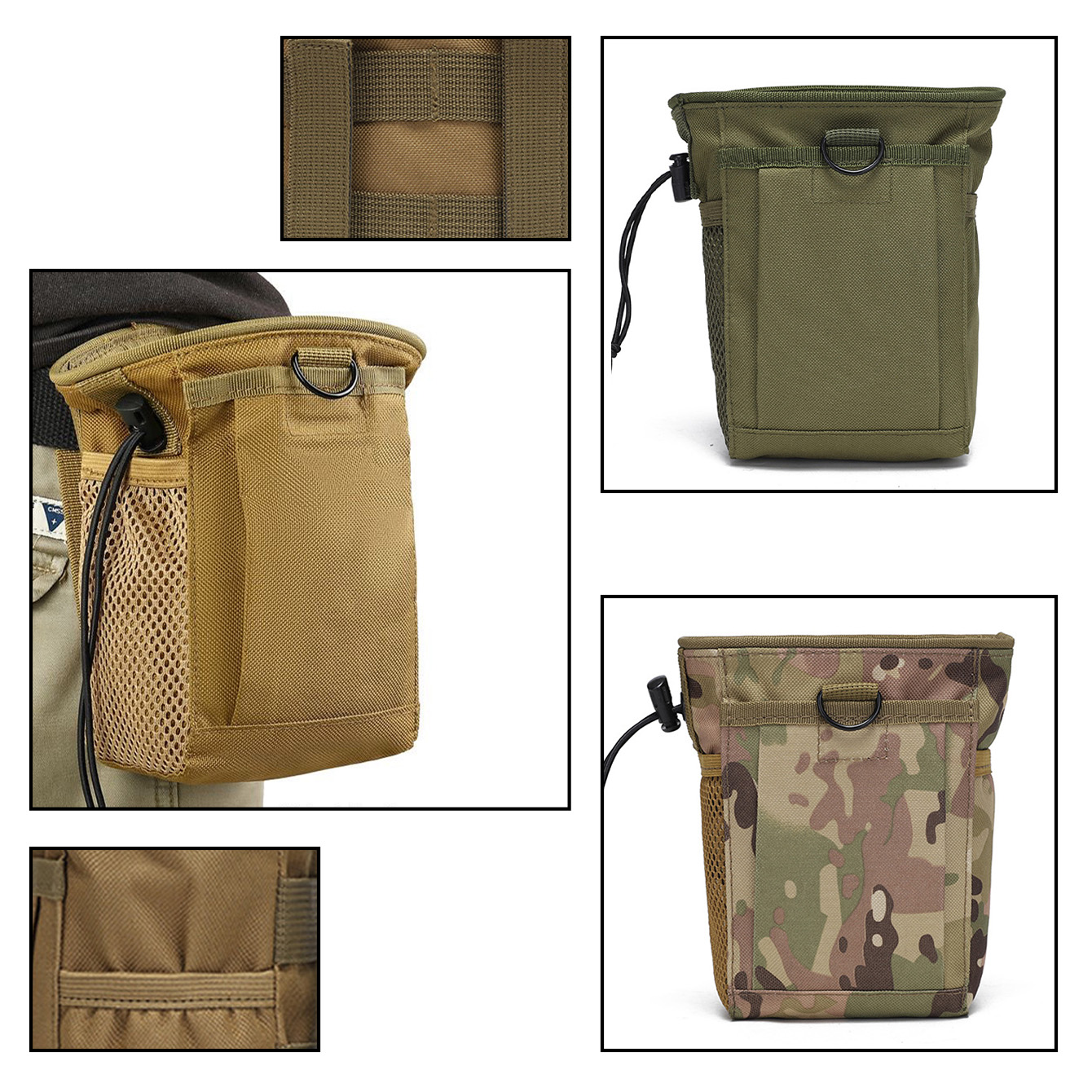 3-5L 위장 MOLLE 가방 재활용 가능한 훈련 허리 - Camouflage Hunting Jacket 리뷰 및 가격