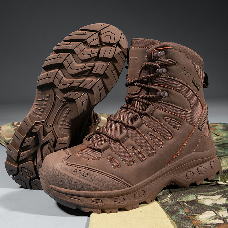 새로운 전술 부츠 군사 브랜드 남성 사냥 하이킹 신발  - Hunting Outdoor Brand 리뷰 및 가격