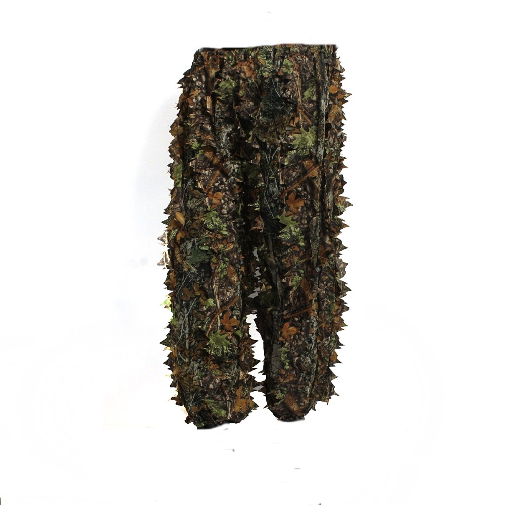 성인 3D 잎 생체 공학 위장 사냥 Ghillie 정장 - Camouflage Hunting Jacket 리뷰 및 가격