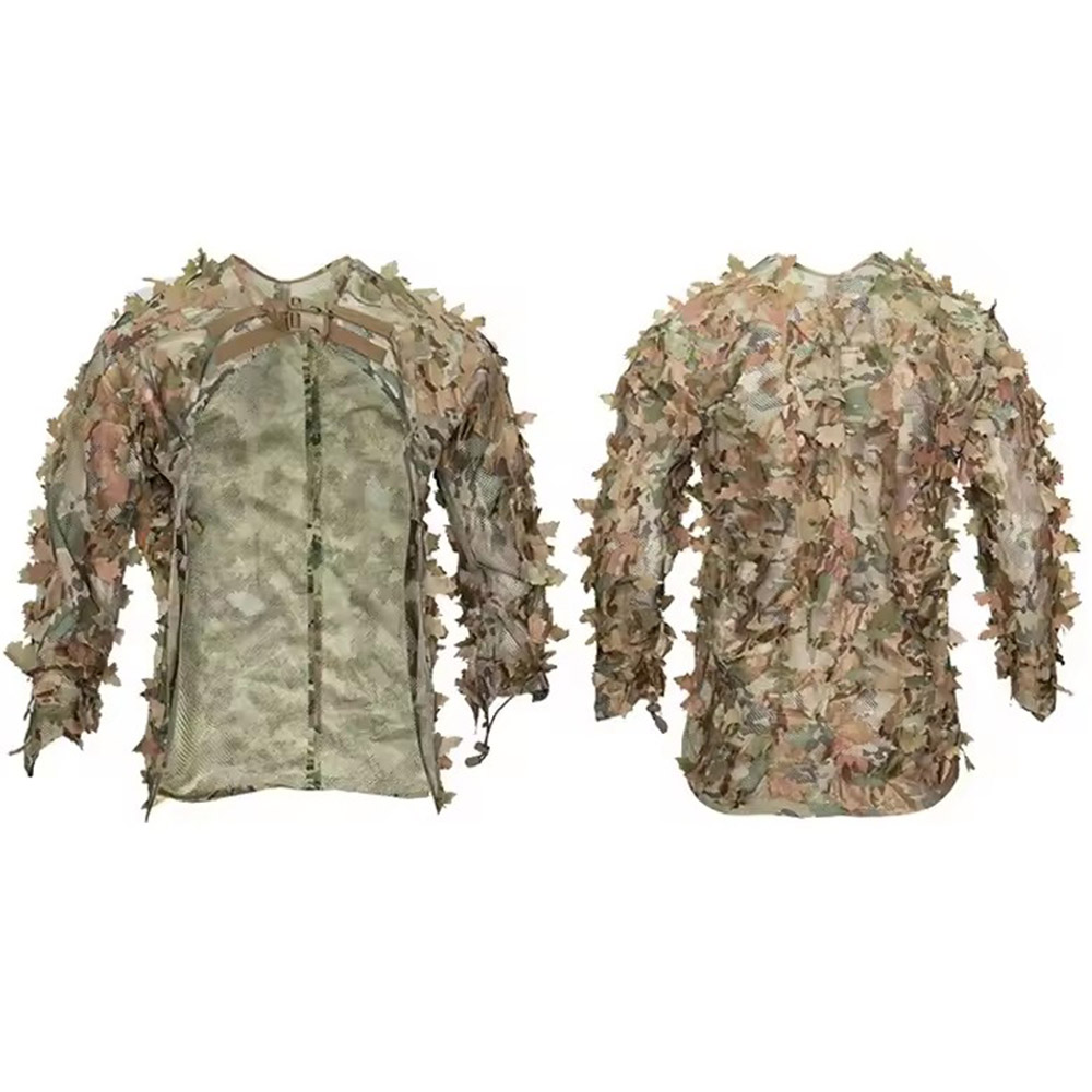 전술 잎 위장 망토 사냥 옷 메쉬 Aldult 통기성  - Camouflage Hunting Jacket 리뷰 및 가격