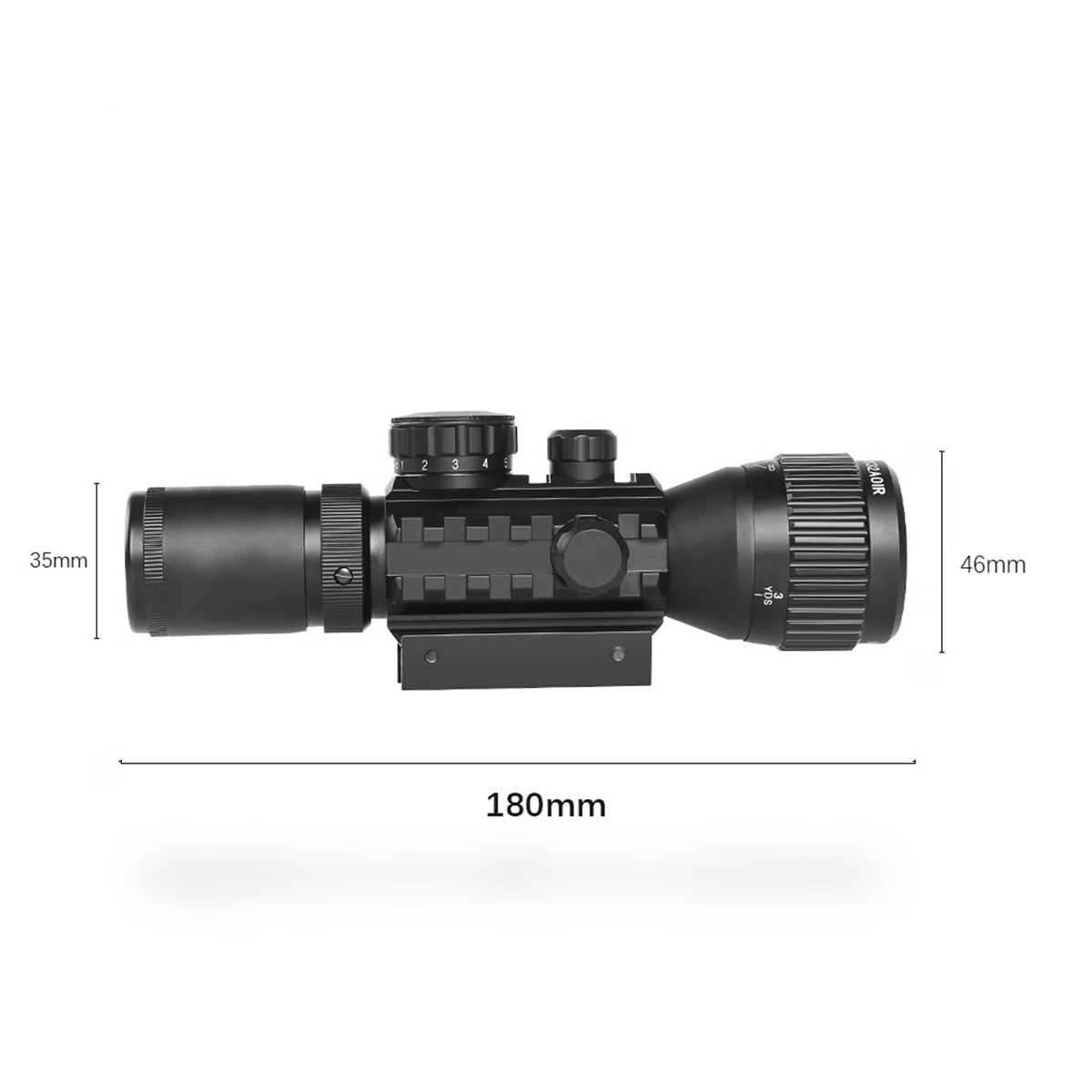 MARCH HK 3-9X32AOIR 전술용 컴팩트 스코 - Outdoor Hunting Lab 리뷰 및 가격