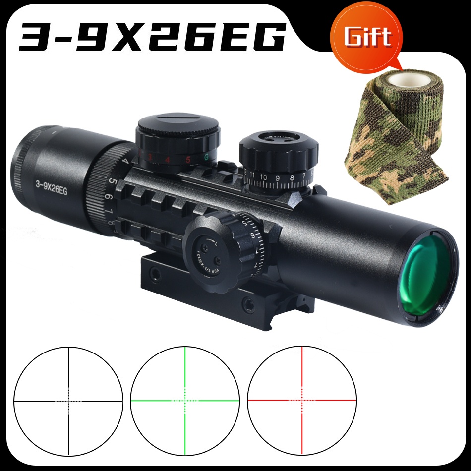 전술용 3-9X26EG 크로스보우 숏 헌팅 광학 조준경 - Crossbow Scope Sight 리뷰 및 가격