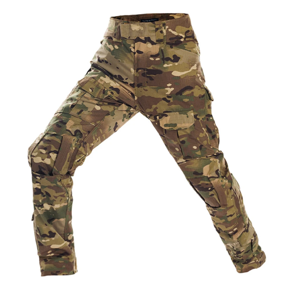 남성 전투 바지 전술 스포츠 바지 카모플라주 멀티캠 트 - Outdoor Hunting Trousers 리뷰 및 가격