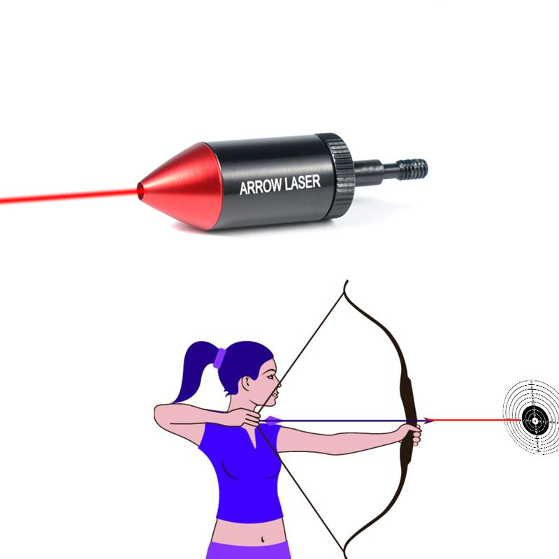 전술 양궁 화살 빨간색 레이저 시력 Boresight  - Crossbow Scope Sight 리뷰 및 가격
