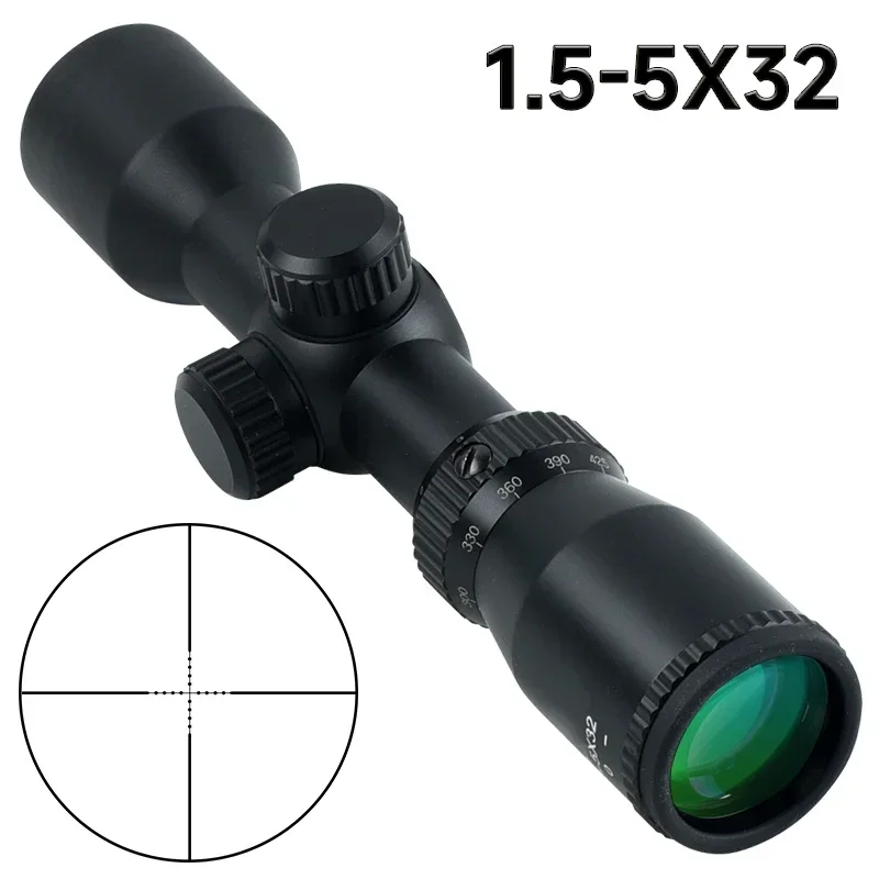 1.5-5X32 스코프 크로스보 숏 헌팅 스코프 조명식 - Crossbow Scope Sight 리뷰 및 가격