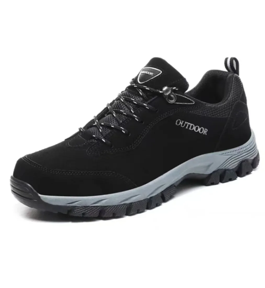 남성용 스웨이드 가죽 하이킹 신발, 야외 워킹 신발,  - Hunting Outdoor Boots 리뷰 및 가격