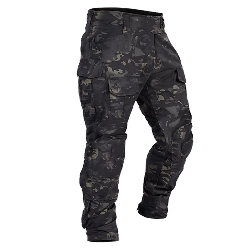 G2 야외 전술 바지 남성 의류 전투 바지 + 무릎 보 - Outdoor Hunting Trousers 리뷰 및 가격