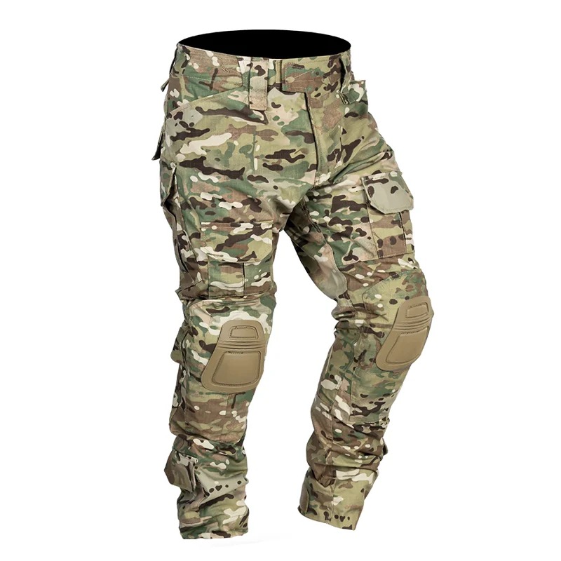 G2 야외 전술 바지 남성 의류 전투 바지 + 무릎 보 - Outdoor Hunting Trousers 리뷰 및 가격