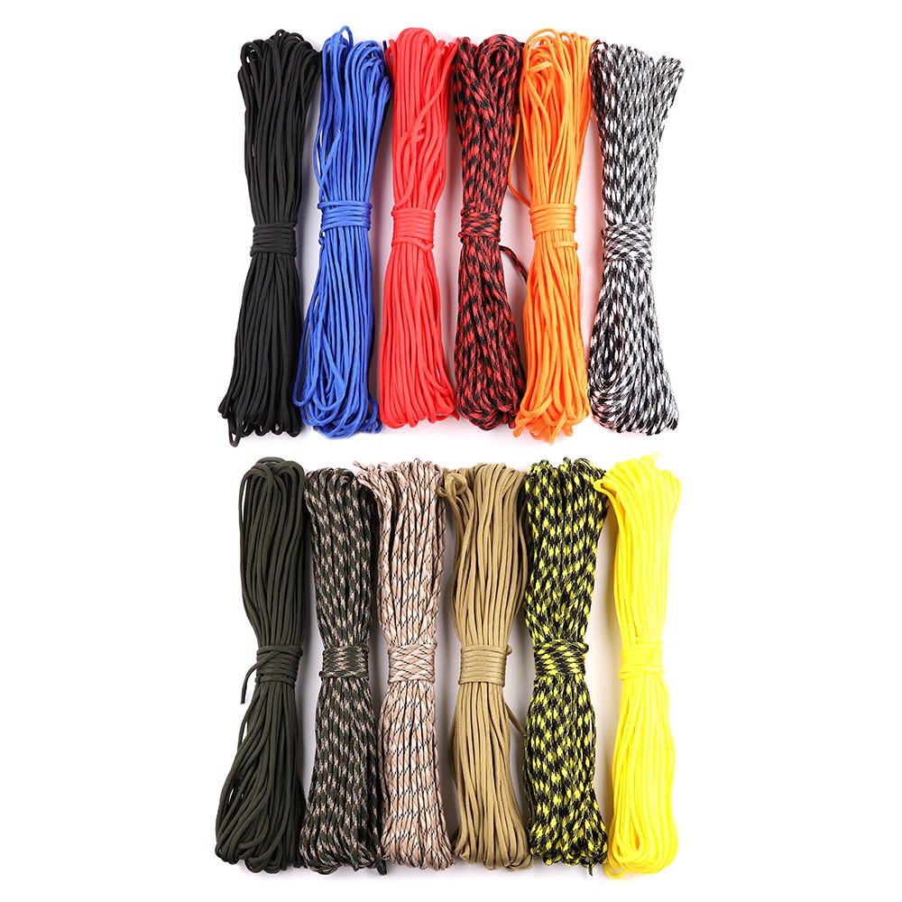 550 군사 Paracord 9 가닥 4mm 5 15  - Paracord Survival Bracelet 리뷰 및 가격