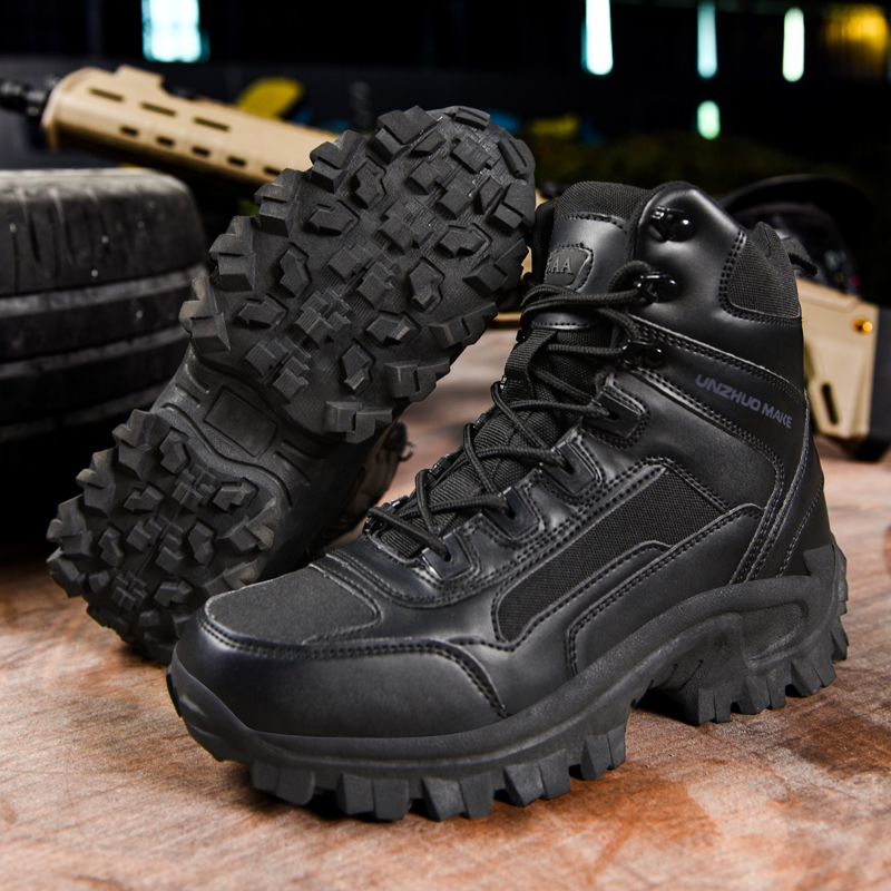 남성 하이킹 신발 전술 스포츠 신발 남성용 하이탑 방수 - Hunting Outdoor Boots 리뷰 및 가격