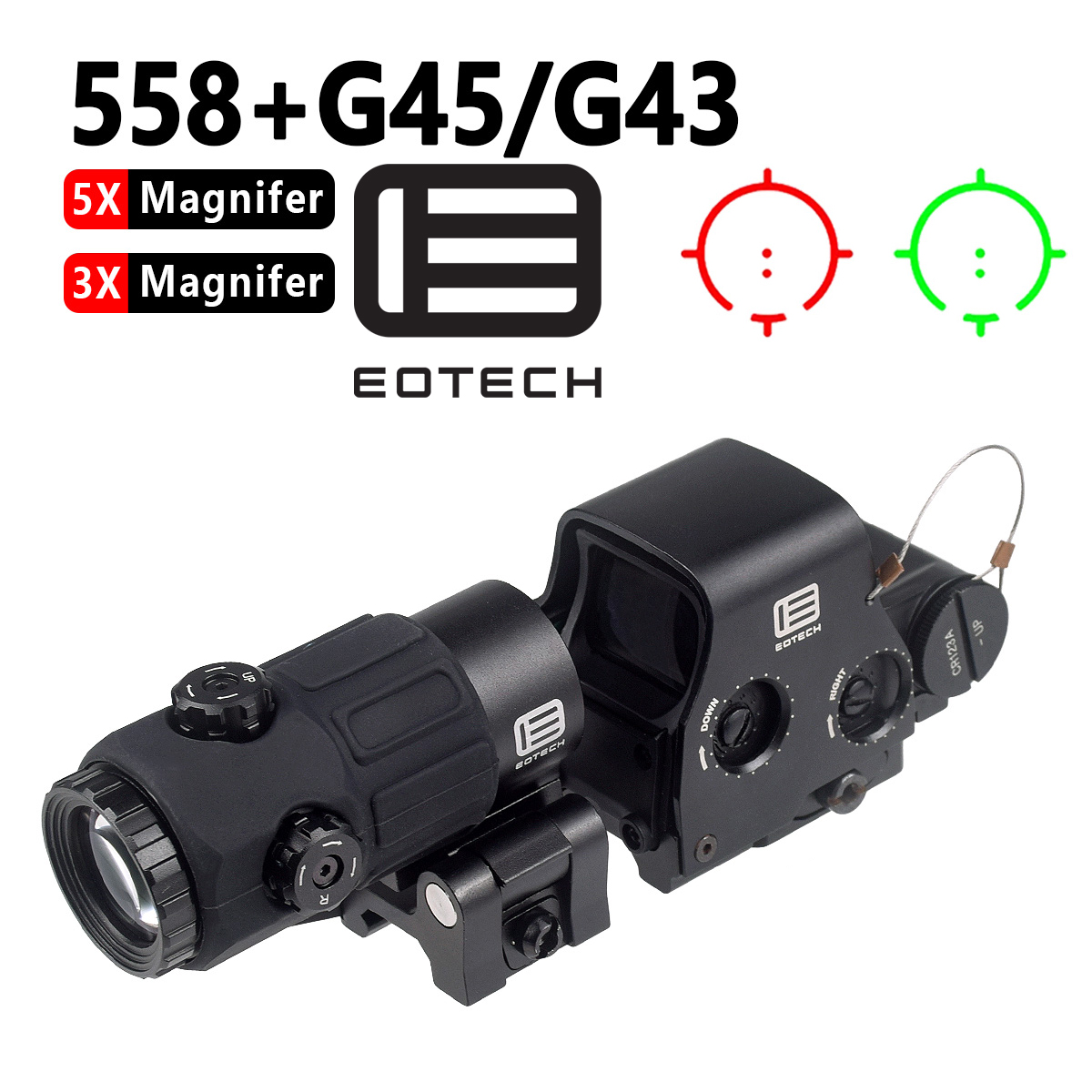 이오테크 G43 G33 G45 3배율 5배율 확대경 이 - Outdoor Hunting Lab 리뷰 및 가격