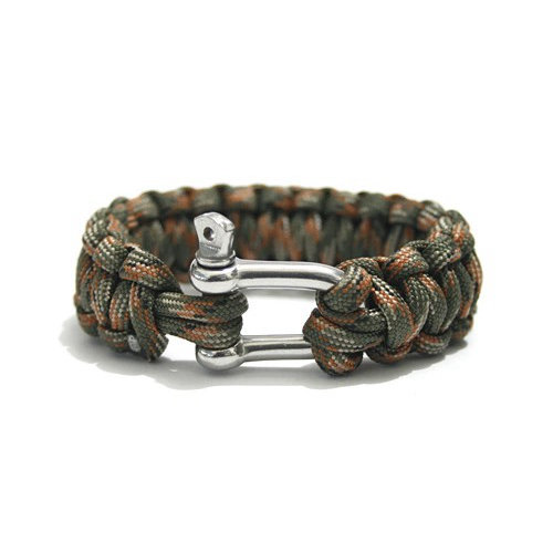 Paracord 생존 팔찌 합금 U 자형 버클 4mm  - Paracord Survival Bracelet 리뷰 및 가격