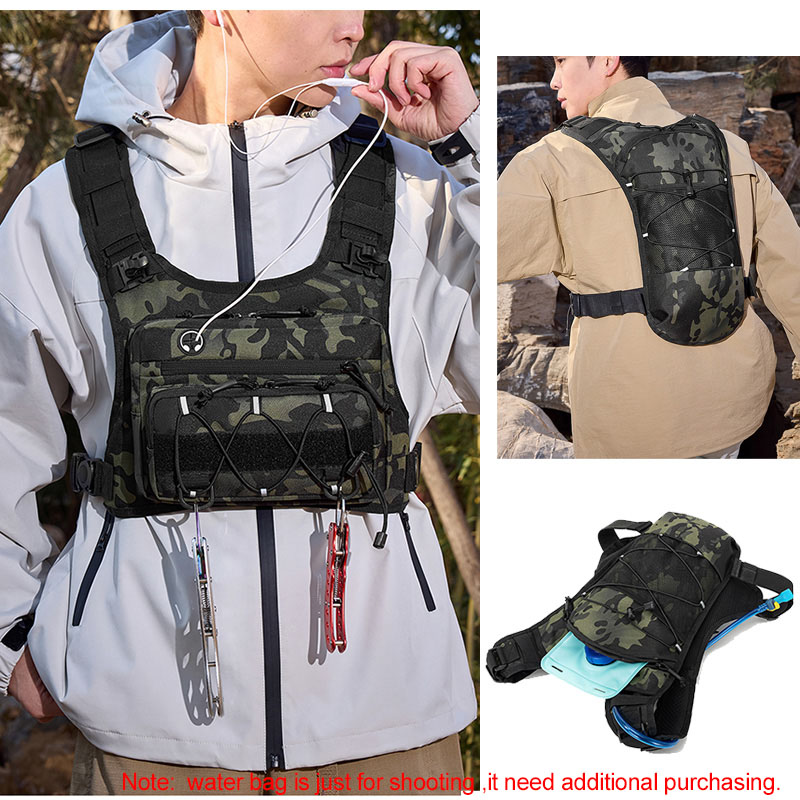 전술 가방 앞가슴 장비 조끼 배낭 캠핑 사냥 가방 남성 - Hunting Outdoor Gear 리뷰 및 가격