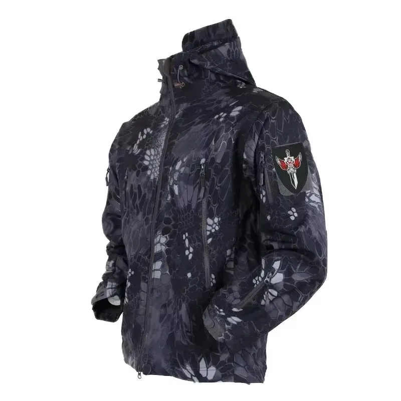5XL 6XL CP 위장 소프트 쉘 어썰트, 야외 스포 - Camouflage Hunting Jacket 리뷰 및 가격